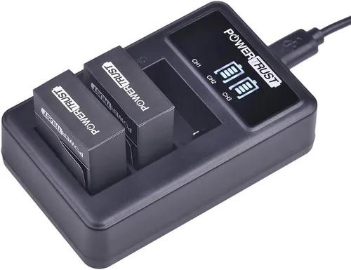 Miniatura 8 de Paquete de 3 baterías de repuesto AHDBT-301 AHDBT-302 para cámara de acción Gopro HD Hero 3+ Hero3 + cargador de batería USB LED de 3 ranuras