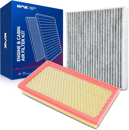 Miniatura 19 de KAX Kit de filtro de aire de motor y cabina, repuesto para Nissan Altima 2002-2006, Sentra 2000-2006, Murano 03-07, Maxima 2004-2008; INFINITI G35
