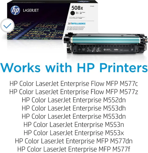 Miniatura 2 de HP 508 X (CF360 X) Black High Yield Original LaserJet Toner Cartridge