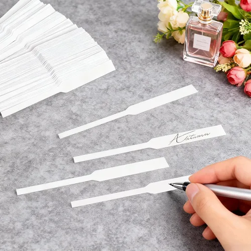 Miniatura 4 de 1000 tiras de fragancia, tiras de prueba de perfume, desechables, aceites esenciales, probador de papel para pruebas de aromaterapia, fragancias