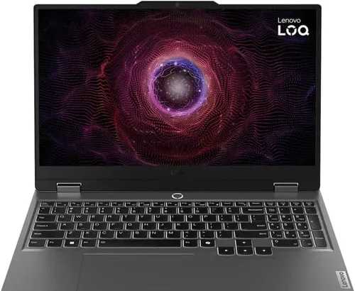 Lenovo LOQ - Laptop para juegos Full HD de 15.6 pulgadas, AMD Ryzen 5 7235HS, memoria de 16 GB, NVIDIA GeForce RTX 4050, SSD de 512 GB, gris Luna