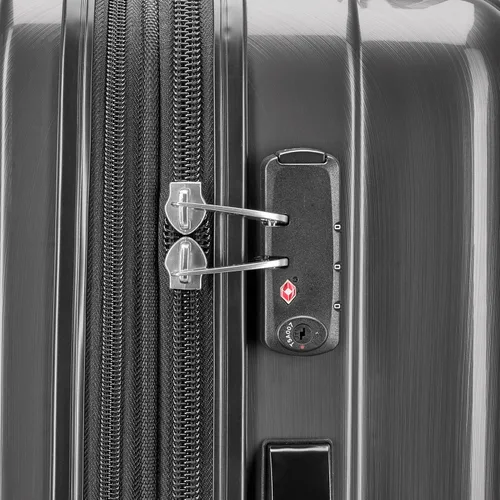 Miniatura 4 de Samsonite Winfield 2 Equipaje rígido con ruedas giratorias, Carbón vegetal, Grande de 28 pulgadas, a cuadros