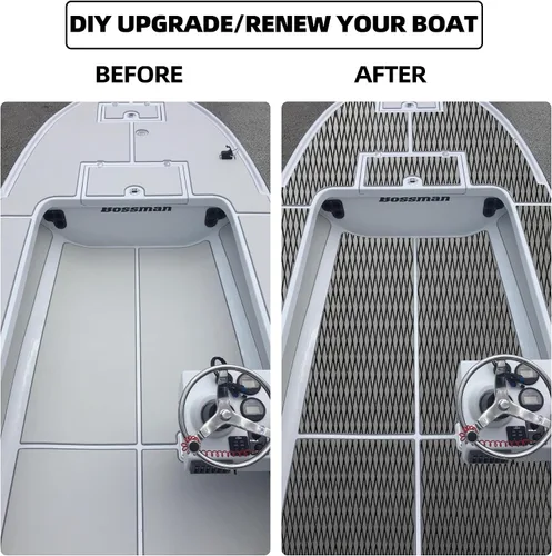 Miniatura 8 de FOCEAN Boat Flooring - EVA Foam Sea Boat Decking Small Diamond Marine Deck Mats for Bass Boats Pontoon Boats Jon Boats RV Yacht Kayak Floor