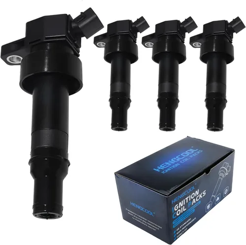 Bobinas de encendido – Paquete de 4 unidades UF652 compatibles con Hyundai & Kia 1.6L 2012-2019 – para Accent, Veloster, Rio & Soul – Reemplaza