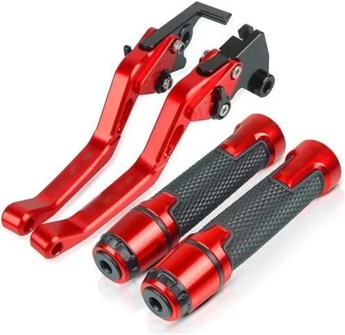 Miniatura 6 de DOUKI Para Kawasaki Ninja 250 300R Z250 Z300 para VERSYS 300X 2008-2019 2018 Manillar de motocicleta Palancas de embrague de freno ajustables Negro