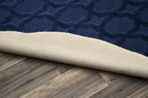Miniatura 292 de Garland Rug Sparta - Alfombra antideslizante de polipropileno de 2 pies x 12 pies, color negro, ideal para salas de estar y pasillos, elegante