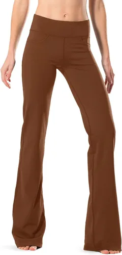 Miniatura 92 de Safort Pantalones de yoga con entrepierna de 28" 30" 32" 34"más amplios en la parte inferior para botas altas, 4 bolsillos, UPF50+