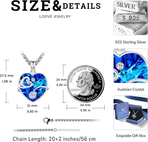 Miniatura 155 de Collar de alas de ángel de plata de ley 925, ángel de la guarda, enfermera RN caduceo, dije de ángel de cristal, joyería de regalo para mujer