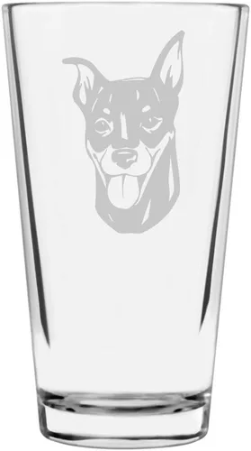 Miniatura 422 de Perro de Presa Canario - Vaso de pinta personalizado con temática de perro grabado multiusos, 16 onzas