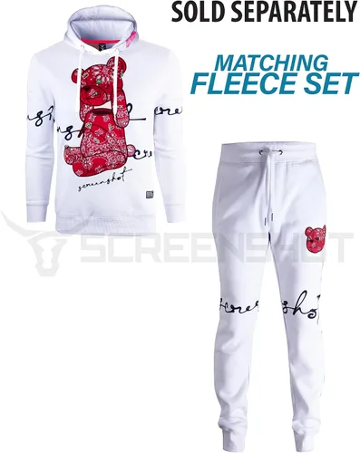 Miniatura 114 de SCREENSHOT Sudadera urbana de forro polar para hombre, diseño de dibujos animados de animación, parche bordado de gel
