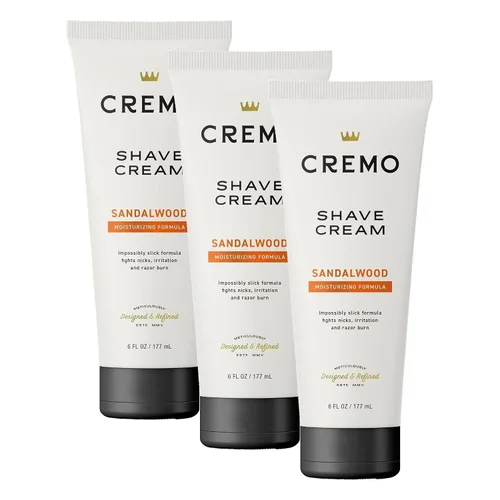 Miniatura 15 de Cremo Silver Water & Birch Crema de Afeitar, Crema de Afeitar Asombrosamente Superior Ultra-Deslizante para Hombres, Combate Cortadas, Cortes