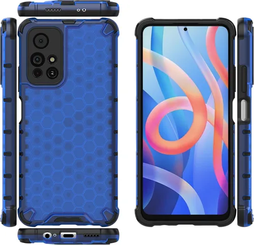 Miniatura 140 de Funda para Xiaomi Poco M5s 4G, Funda para Redmi Note 10 4G / Note 10S 4G / Note 11 SE (India) Case Case 2 en 1 Funda para teléfono Blanco