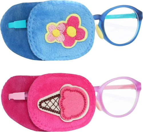 Miniatura 8 de Astropic 2 parches oculares para niños Parche de ojos para niñas para gafas Parches médicos para los ojos para niños con ojo perezoso Parche