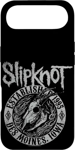Miniatura 27 de Funda negra oficial de Slipknot Goat Flames para iPhone 17