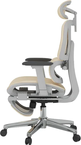 Miniatura 12 de FLEXISPOT ErgoX Premium - Silla de Oficina Ergonómica Premium con Reposapiés - Reposabrazos 3D Ajustables, Soporte Lumbar Dinámico, Función de Crema