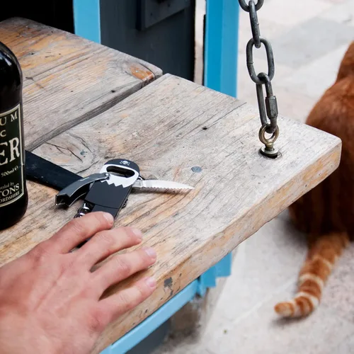 Miniatura 6 de Suck UK Abrebotellas Pirata Abridor de Vino Pirata Llavero Sacacorchos Sacacorchos Pirata sin Piernas Regalos Divertidos para Bartender