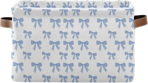 Miniatura 10 de ALAZA Shabby Chic - Caja de almacenamiento plegable con diseño floral de rosas, cestas organizadoras con asas para estantes, armario, sala de estar