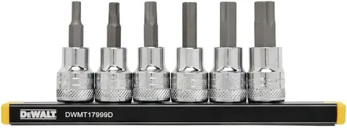 Miniatura 2 de DEWALT CONJUNTO DE ENCHUFE HEXAL SAE, 6PC (DWMT17000)