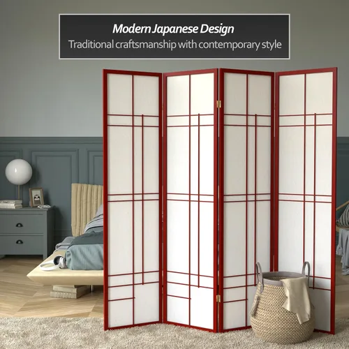 Miniatura 2 de Red Lantern SSCEUD-4_Panel-Rosewood - Divisor de ambientes