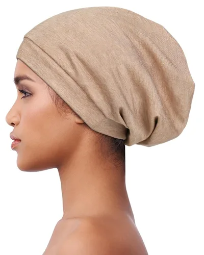 Miniatura 33 de Alnorm - Gorro con forro de satén y suave banda elástica para hombres y mujeres, talla única Se ajusta a la mayoría
