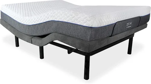 Miniatura 7 de iDealBed 3i Base de cama ajustable personalizable, inalámbrica, gravedad cero, posiciones de confort con un toque, memoria programable