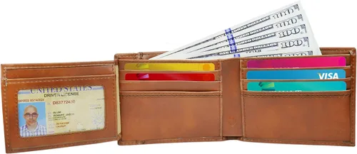 Miniatura 3 de Columbia Cartera de viaje de cuero para hombre