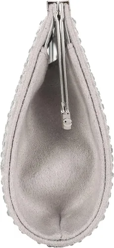 Miniatura 3 de DEXMAY Crystal Clutch Purse for Women Rhinestone Frame Clutch Handbag for Party
