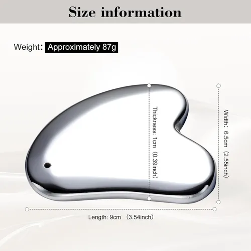 Miniatura 2 de Terahertz Stone Gua sha Herramienta Facial,Terahercios Natural Gua sha Board
