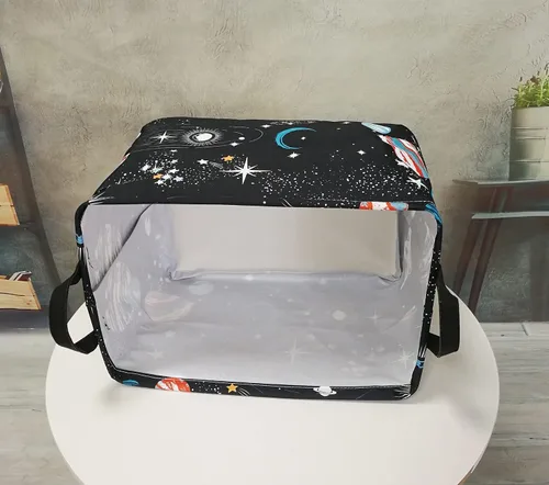 Miniatura 3 de Cesta de almacenamiento para el hogar, cesta para estante de niños, caja organizadora de ropa, cesta de lavandería, cesta de regalo para la ropa