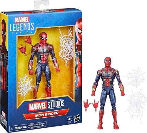 Miniatura 8 de Marvel Legends Series Iron Spider, Avengers: Endgame Figura de acción coleccionable de Spider-Man de 6 pulgadas