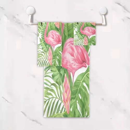 Miniatura 5 de ALAZA Juego de toallas de baño, 3 piezas, 1 toalla de baño, 1 toalla de baño, 1 toalla de mano, juego de 3 toallas de baño, multifuncionales suaves