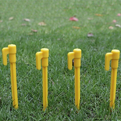 Miniatura 4 de 10 estacas de tienda de campaña para acampar al aire libre, suelo, patio, jardinería, estaca resistente