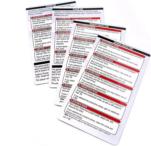 Miniatura 8 de Stronghold Games Terraforming Mars Ares Expedition - Juego de cartas Edición coleccionista, 1 a 4 jugadores, naranja