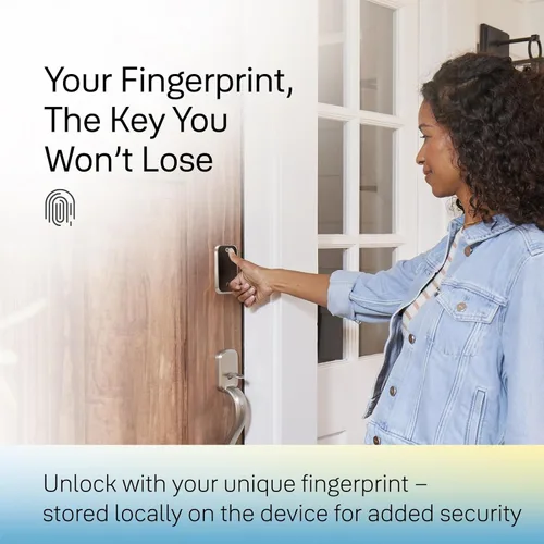 Miniatura 7 de Yale Assure Lock 2 Touch Deadbolt, cerradura de entrada de bronce aceitado con teclado digital táctil y escáner de huellas dactilares con llave