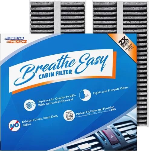 Miniatura 56 de Spearhead Odor Defense Breathe Easy - Filtro de cabina para aire acondicionado y calentador Compatible con varios Acura/Honda de 2009-2025 como