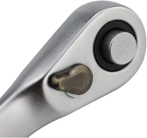 Miniatura 6 de 1 unidad de trinquete de 1/4 pulgadas, mango de trinquete 72 dientes, llave de herramientas de reparación de mano pequeña, llave de enchufe