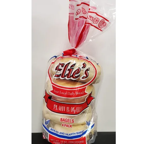 Miniatura 2 de Elie's Bagels lisos – 6 paquetes de 4 bagels por paquete – 24 bagels en total – NO SIN GLUTEN