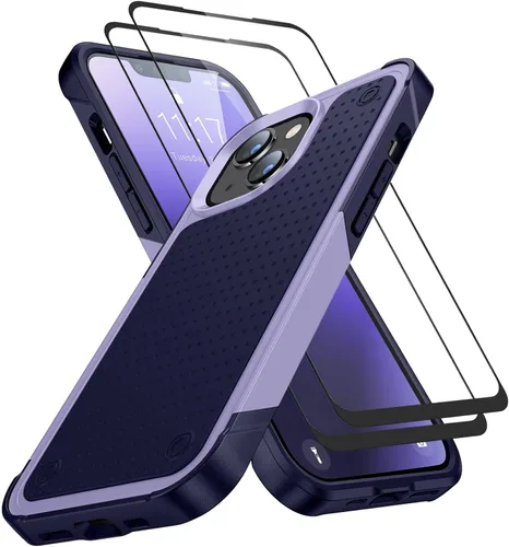 Miniatura 26 de Jeylly Funda para iPhone SE/Funda para iPhone 5S, Exterior de Plástico Duro que Absorbe Golpes + Interior de Silicona de Goma Defensor contra