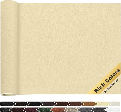 Miniatura 53 de KING MOUNTAIN Cinta de reparación de cuero, 16 x 60 pulgadas, gris, autoadhesiva, impermeable, ecológica