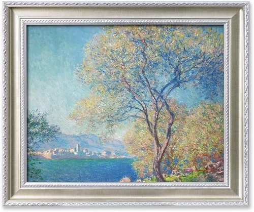 Miniatura 99 de IPIC - Reproducción artística de los lirios de agua de Claude Monet 1906, impresiones giclée coinciden con el marco dorado clásico, arte de pared