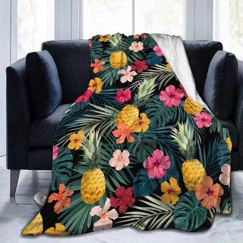Miniatura 8 de Perinsto Manta de forro polar para niña negra africana, ultra suave y cálida para todas las estaciones, para cama, silla, automóvil, sofá