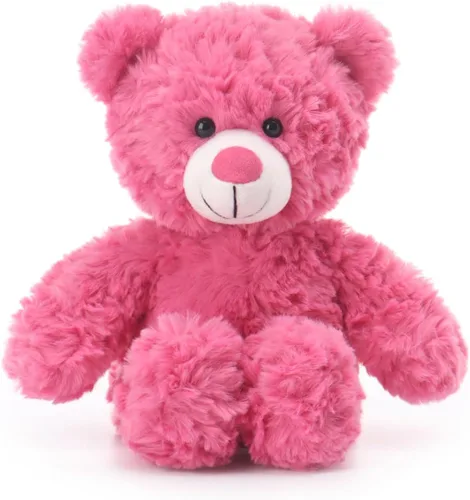 Miniatura 8 de Apricot Lamb Oso de flores gris ceniza para niños, juguetes de peluche suaves y lindos para bebés niñas y niños, 8 pulgadas