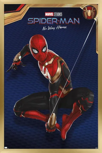 Miniatura 17 de Trends International Marvel Spider-Man: No Way Home - Póster de pared para disfraz rojo, 22.4 pulgadas de largo x 14.7 W, paquete de póster