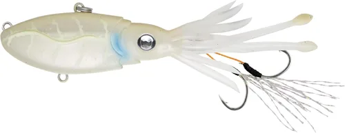 Miniatura 58 de Nomad Design Señuelo de pesca vibratorio patentado original de Squidtrex – Señuelo de plástico suave TPE con aroma añadido para agua salada con Cali