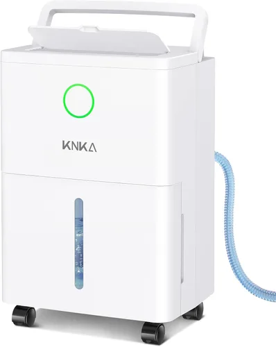 Miniatura 10 de KNKA 1600 sq.ft Dehumidifiers for Basement, 21 Pint Dehumidifiers for Home with Drain Hose, Continuous Drainage, Washable Filter, Intelligent