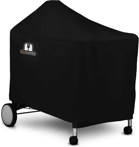 Miniatura 8 de Cubierta de parrilla para hervidor de carbón Weber, fundas para parrilla de barbacoa de 18 pulgadas, accesorios resistentes e impermeables