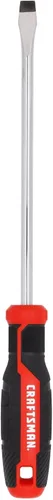 CRAFTSMAN Destornillador SL3/8 pulgadas x 8 pulgadas. Punta magnética ranurada larga (CMHT65166)