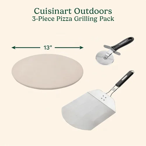 Miniatura 2 de Cuisinart CPS-445 juego de espátula y cortador de pizza