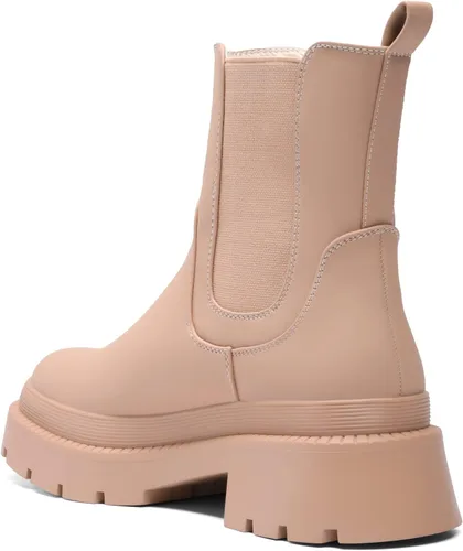 Miniatura 3 de DREAM PAIRS Chelsea - Botines de plataforma para mujer