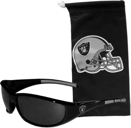 Miniatura 11 de Siskiyou NFL Unisex Wrap Sunglasses and Bag Set
